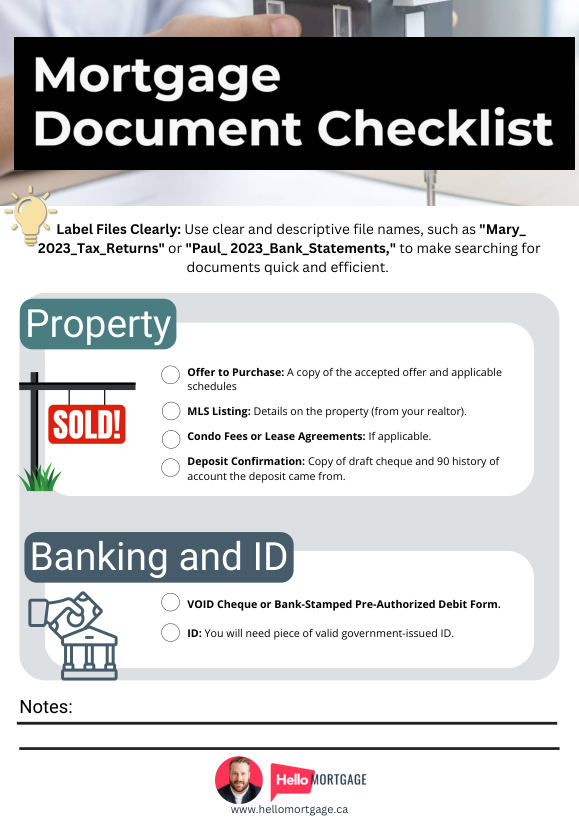 Document Checklist — page 2