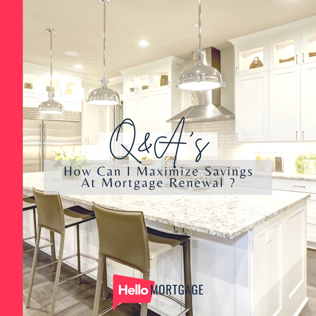 How to save money when your mortgage comes up for renewal