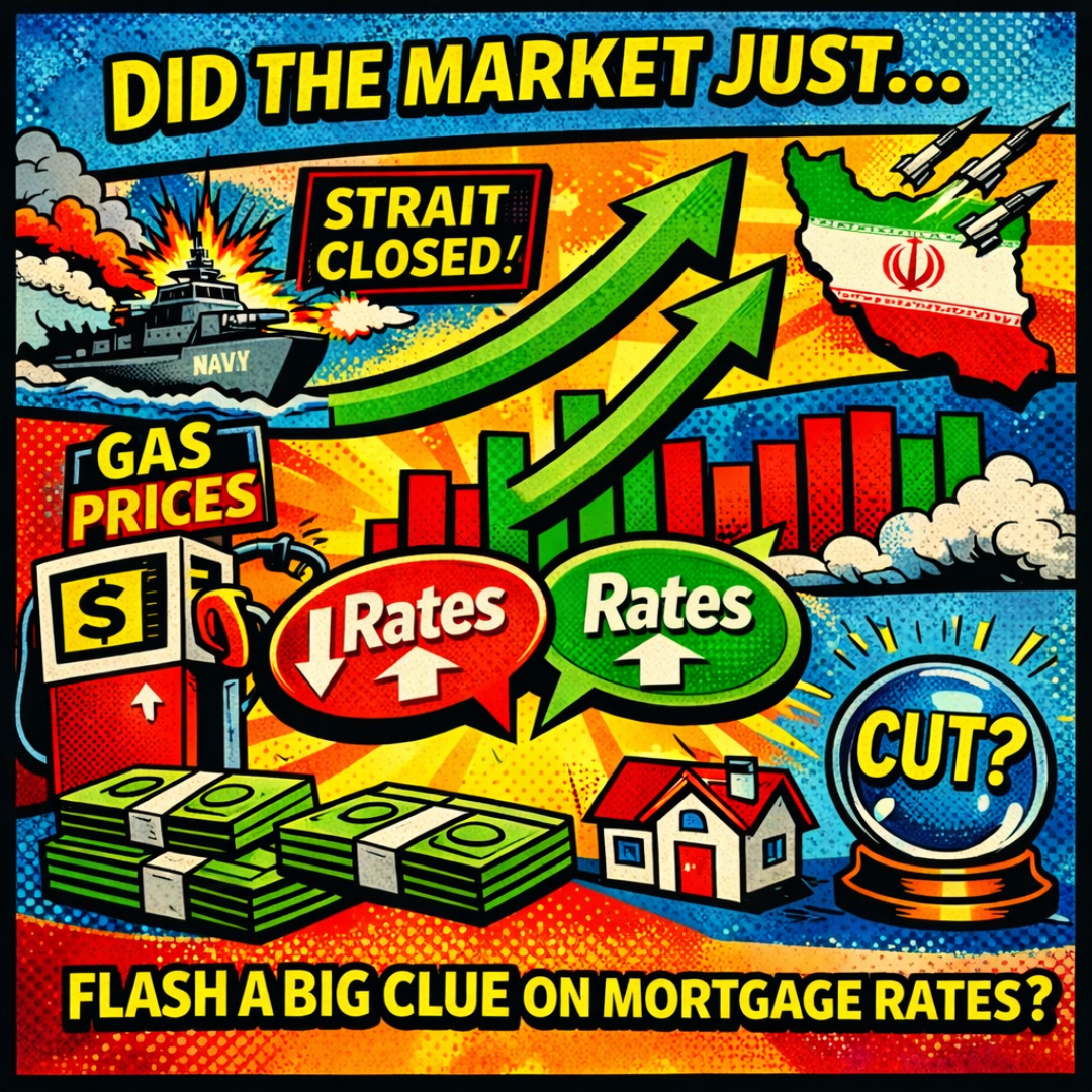 What the market showed us (for a few hours)