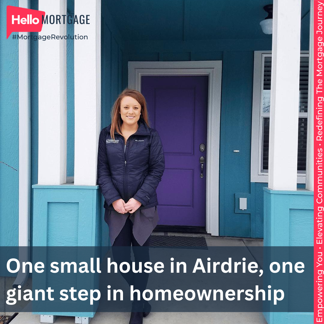 One Small House in Airdrie, One Giant Step in Homeownership